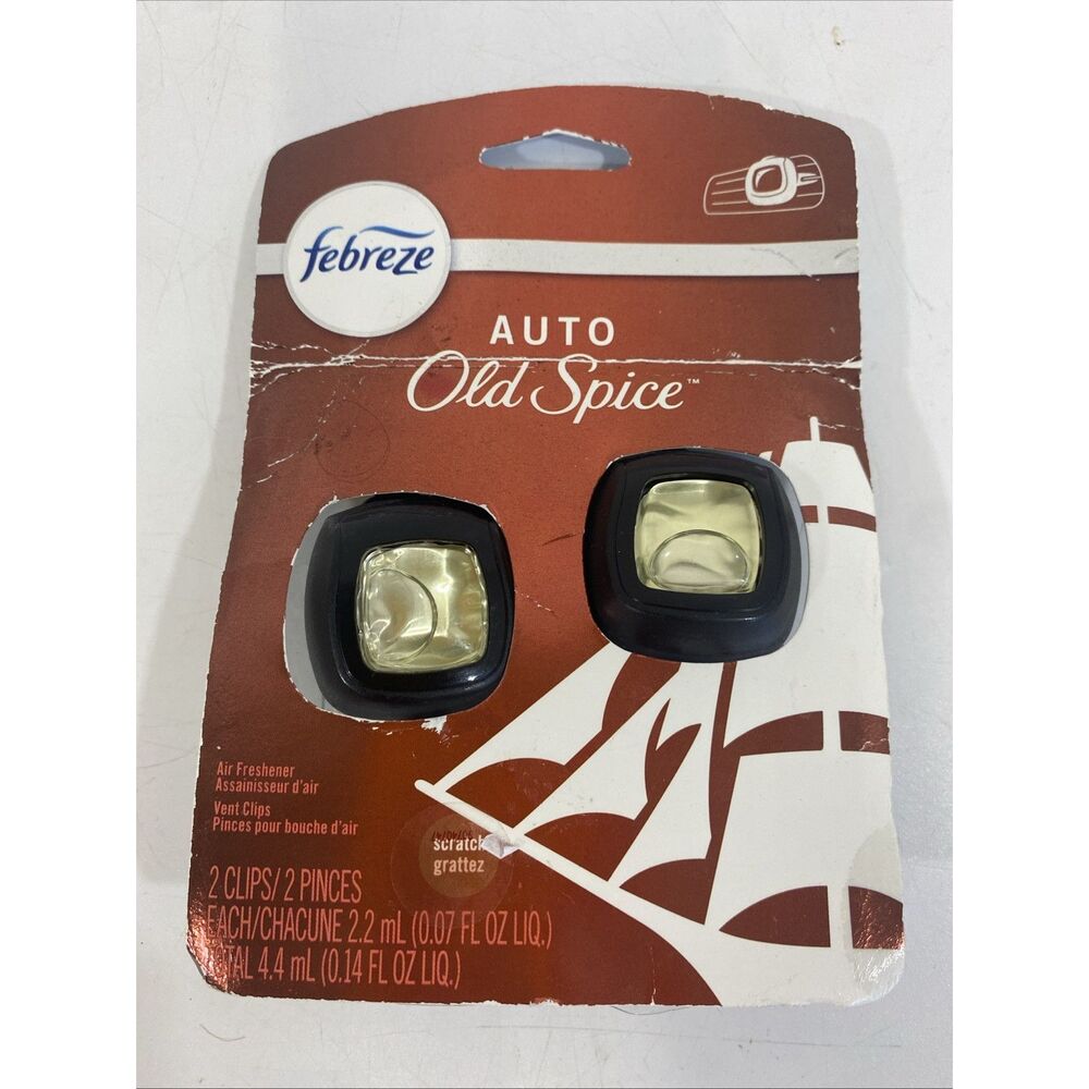 Febreze Car Vent Clip Old Spice Air Freshener Vent Clips